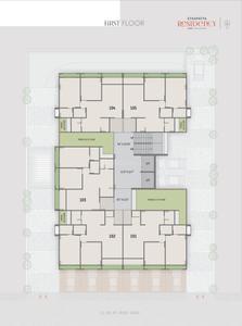 Project Image of 0.0 - 747.0 Sq.ft 2 BHK Apartment for buy in Sthapatya Residency