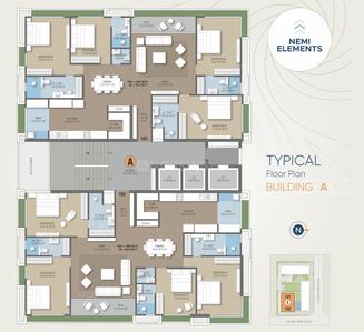 Project Image of 1987.0 - 3415.0 Sq.ft 4 BHK Apartment for buy in Nemi Elements