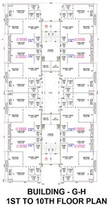 Project Image of 650.14 - 788.99 Sq.ft 2 BHK Apartment for buy in Blue City Enterprise Golf City