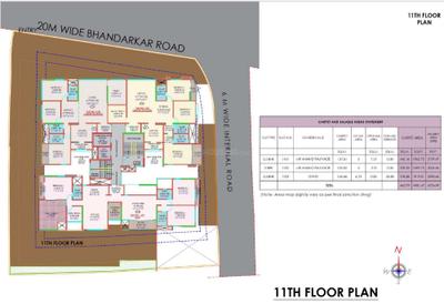 Project Image of 873.71 - 1943.66 Sq.ft 2 BHK Apartment for buy in Fortune Abhishek CHSL
