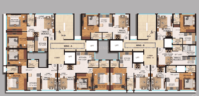Project Image of 253.17 - 566.0 Sq.ft 1 BHK Apartment for buy in Shubh Elanza