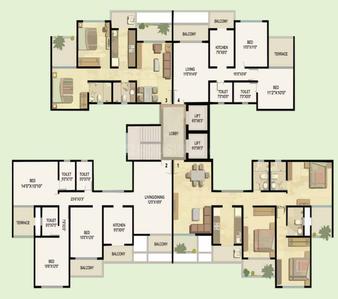 Project Image of 0.0 - 1480.0 Sq.ft 3 BHK Villa for buy in Ekta Greenville Phase 3