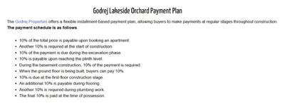 Project Image of 1508.93 - 2661.98 Sq.ft 3 BHK Apartment for buy in Godrej Lakeside Orchard