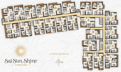 Project Image of 1120.0 - 1585.0 Sq.ft 2 BHK Apartment for buy in Shree Sai Sunshine