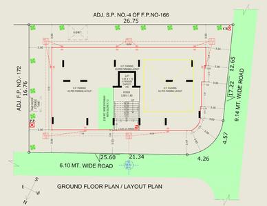 Shree Shatrunjay Hills Phase 2 Shatrunjay Hills Cluster Plan For Ground Floor 2