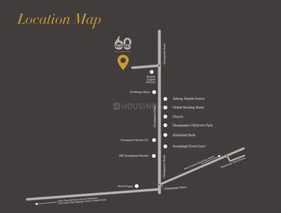 Project Image of 1164.0 - 1662.0 Sq.ft 2 BHK Apartment for buy in Goldmedal Pristine 60