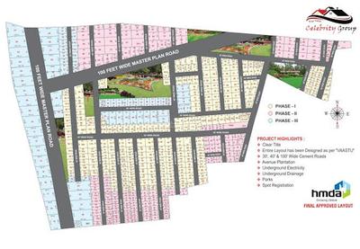 Project Image of 1197.0 - 10800.0 Sq.ft Residential Plot Plot for buy in Celebrity Ozone County