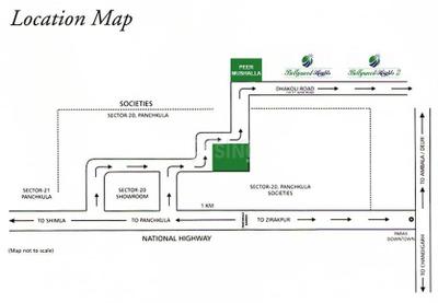 Project Image of 2260.0 - 2329.0 Sq.ft 3 BHK Apartment for buy in Hanumant Bollywood Heights 2