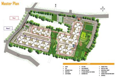 Project Image of 572.0 - 988.0 Sq.ft 1 BHK Apartment for buy in Prestige Primrose Hills Ph I