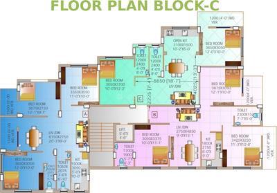 Project Image of 696.0 - 1220.0 Sq.ft 2 BHK Apartment for buy in I Land Identity Enclave