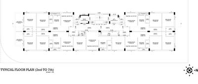 Project Image of 493.85 - 544.76 Sq.ft 2 BHK Apartment for buy in Vvj Akshar Avenue