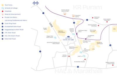 Project Image of 802.0 - 1378.0 Sq.ft 2 BHK Apartment for buy in Grandus Sanctuary