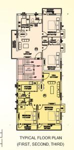 Project Image of 1050.0 - 1150.0 Sq.ft 2 BHK Apartment for buy in Akshyaa Sowdharsh Flats