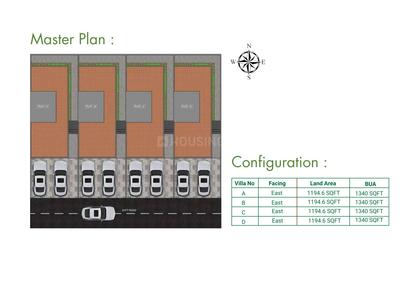 Project Image of 0.0 - 1340.0 Sq.ft 3 BHK Villa for buy in MGP Raghini