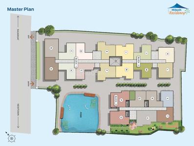 Project Image of 741.0 - 1339.0 Sq.ft 2 BHK Apartment for buy in Hitech Residency