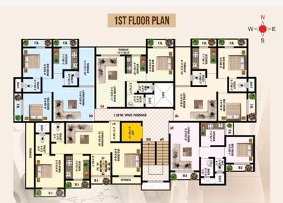 Project Image of 426.0 - 615.0 Sq.ft 1 BHK Apartment for buy in GSK New Smita Chsl