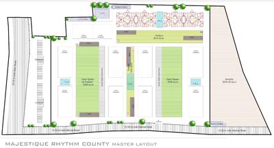 Project Image of 668.0 - 892.0 Sq.ft 2 BHK Apartment for buy in Majestique Rhythm County Phase II