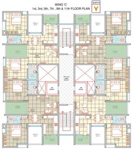 Project Image of 310.0 - 542.0 Sq.ft 1 BHK Apartment for buy in Ashapuri The Sacred Basil Phase II