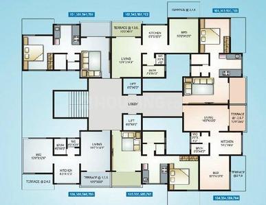Project Image of 606.0 - 1077.0 Sq.ft 1 BHK Apartment for buy in Vastu Buildcorp River Nest