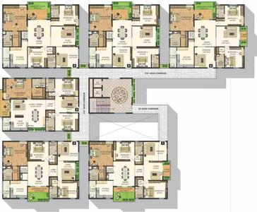 Project Image of 2497.0 - 2960.0 Sq.ft 3 BHK Apartment for buy in Navanaami Willow Greens