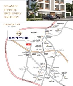 Project Image of 1199.96 - 1834.92 Sq.ft 2 BHK Apartment for buy in SM Sapphire