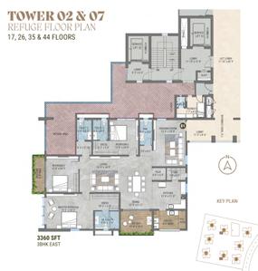 Project Image of 3174.0 - 4617.0 Sq.ft 3 BHK Apartment for buy in Nishada