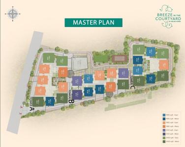 Project Image of 1695.0 - 2430.0 Sq.ft 3 BHK Apartment for buy in Ankura Breeze In The Courtyard