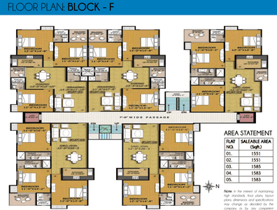 Project Image of 694.0 - 2202.0 Sq.ft 1 BHK Apartment for buy in Mundeshwari Terrace Gardenia