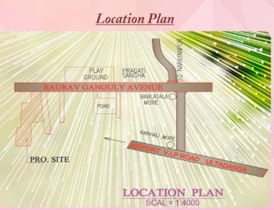 Project Image of 1241 Sq.ft 3 BHK Apartment / Flat for sale in Rajarhat for Rs. 5000000