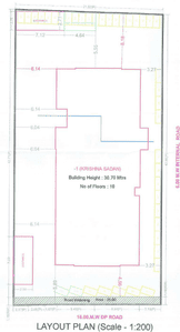 Sai Krishna Sadan Layout Plan 1