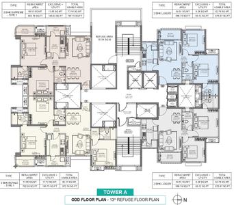 Project Image of 586.74 - 794.16 Sq.ft 2 BHK Apartment for buy in Peninsula Serenity At Ashok Astoria