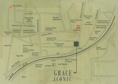 Project Image of 0.0 - 850.0 Sq.ft 3 BHK Apartment for buy in Grace Iconic Wing A B