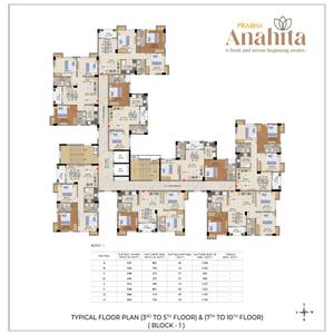 Project Image of 669.0 - 932.0 Sq.ft 2 BHK Apartment for buy in Prabha Anahita