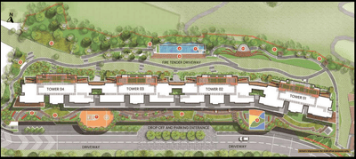 Project Image of 739.0 - 2344.0 Sq.ft 1 BHK Duplex for buy in Shapoorji Pallonji Golfland I And II