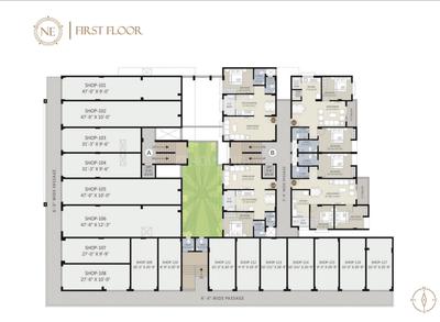 Project Image of 486.96 - 830.97 Sq.ft 1 BHK Apartment for buy in Nakshatra Era