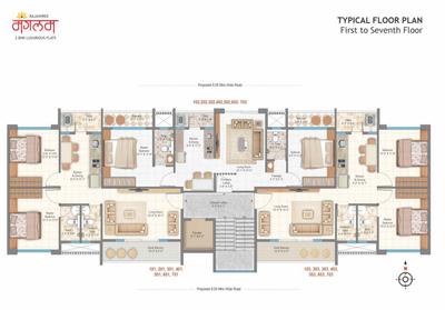 Project Image of 270.28 - 605.15 Sq.ft 1 BHK Apartment for buy in Rajashree Manglam
