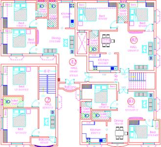 Project Image of 830.0 - 840.0 Sq.ft 2 BHK Apartment for buy in Akshaya Kalki Castle