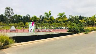 Project Image of 2130.0 - 3486.0 Sq.ft Residential Plot Plot for buy in Embassy Springs Phase 1 Plots
