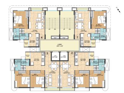Project Image of 630 Sq.ft 2 BHK Apartment / Flat for sale in Hiranandani Estate for Rs. 8500000