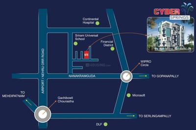 Cyber Springs Location Plan 1