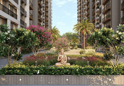 Project Image of 648.42 - 895.77 Sq.ft 2 BHK Apartment for buy in Ang Kiran Concord Towers
