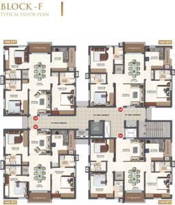 Project Image of 1250 Sq.ft 2 BHK Apartment / Flat for sale in Nizampet for Rs. 13000000