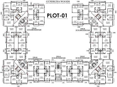 Project Image of 223.0 - 502.0 Sq.ft 1 RK Apartment for buy in Gundecha Woods