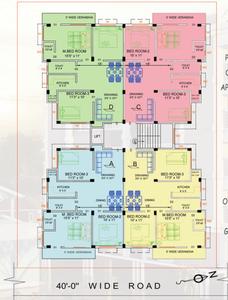 Project Image of 1060.0 - 1065.0 Sq.ft 3 BHK Apartment for buy in Sant Milan Housing Co Operative Society