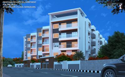 Project Image of 995.0 - 1410.0 Sq.ft 2 BHK Apartment for buy in Sumukha Brindavan