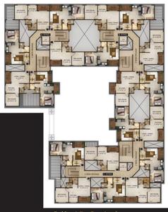 Project Image of 374.69 - 497.72 Sq.ft 1 BHK Apartment for buy in Radhey Galaxy Phase III