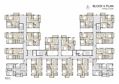 Project Image of 1115.0 - 1675.0 Sq.ft 2 BHK Apartment for buy in Qualitas Nestilo