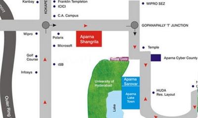 Project Image of 4000.0 - 4500.0 Sq.ft 4 BHK Villa for buy in Aparna Shangri La
