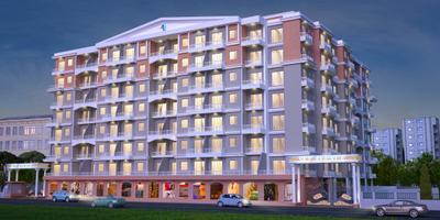 Project Image of 204.0 - 320.0 Sq.ft 1 RK Apartment for buy in Seven Hill Sky Avenue Wing A And B
