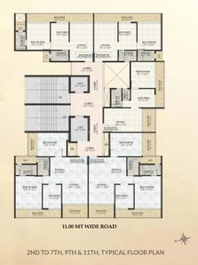 Project Image of 447.0 - 777.0 Sq.ft 1 BHK Apartment for buy in Admire Hari Om Bhakti